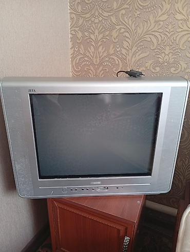 ps 3: Продаю телевизор рабочий! Телевизор ZETA, серебристый корпус — 1