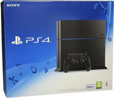 PS4 (Sony PlayStation 4): PlayStation 4 ps4 пс 4✅ Памят 500 гб ✅ 1 джойстик оригинал ✅ HDMI
