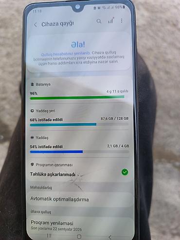 nokia 8800 carbon arte: Samsung Galaxy A32, 128 GB, rəng - Bej, Sensor, Barmaq izi, İki sim kartlı — 3