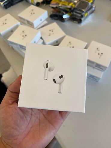 airpods i888: Yeni Simsiz (Bluetooth) Qulaqcıqlar, Apple, rəng - Ağ — 4