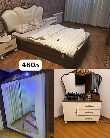 Digər mebel: F99Yataq dəsti satılır 480₼. matrası var.Ünvan Həzi — 1