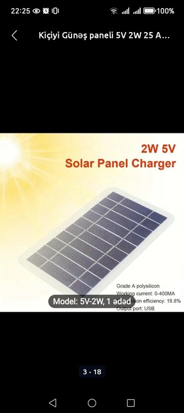 Günəş lampaları: Yeni, Günəş lampası, Ödənişli çatdırılma — 15