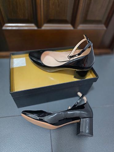 Туфли: Туфли, 37, Basconi, Б/у, цвет - Черный, Самовывоз — 12