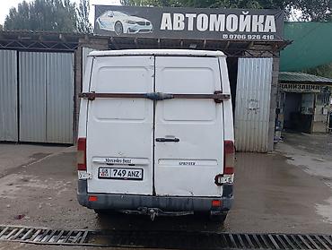 выбор номера о: Mercedes-Benz Sprinter фургон (кузов W903), дизель CDI, белый — 3