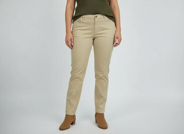 Women's Pants: RAINBOW, Spodnie materiałowe damskie, rozmiar 2XL