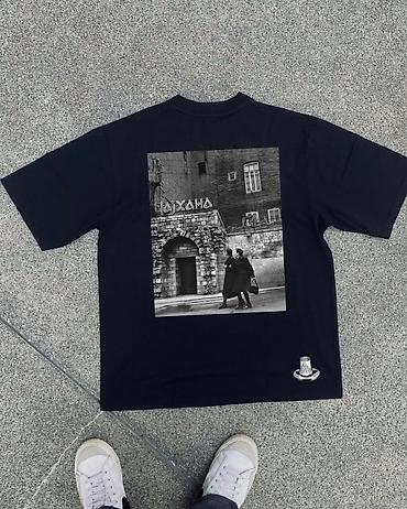 черные футболки: Мужская футболка, Zara, L, цвет - Черный — 5