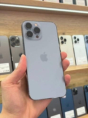 i̇phona 6: IPhone 13 Pro Max, 256 GB, Pacific Blue, Zəmanət, Kredit, Simsiz şarj — 1