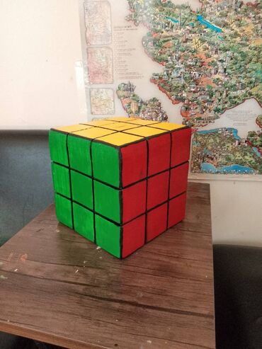 toxumalar el isleri: Rubik kubik formasında unikal **pul qutusu**! 🎁 Tamamilə əl işi, 21x21