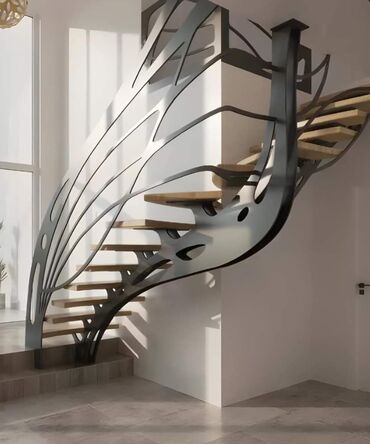 Деревянные лестницы: Здравствуйте, реализовыаем сложные дизайнерские проекты лестницы под — 17