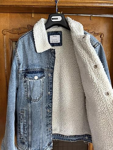 Kişi geyimləri: Kurtka, Cins, Qış, Bershka, M — 2