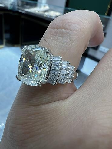 Серебряные украшения: Кольцо, Коктейльное, Проба 925, Новый — 5