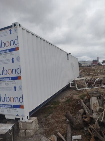 Konteynerlər: Konteyner ev/ofis – tam təchizatlı modul - Ölçü: dəniz konteyneri — 2