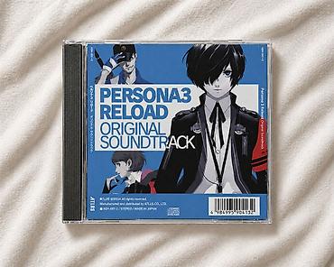 disk dvd: Məhsul: Persona 3 Reload Original Soundtrack (CD) - Rəsmi ATLUS/SEGA — 1