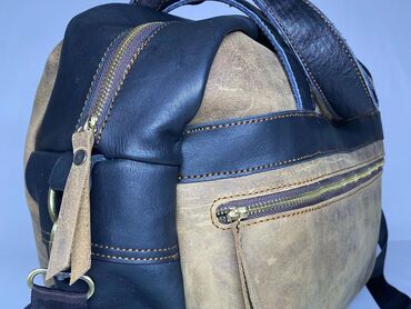 мужская дорожная сумка: Сумка дорожная из натуральной кожи
