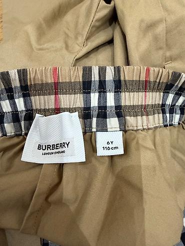 Другое: Burberry salvar 
5-6yas 
Orijinal
50azn — 2