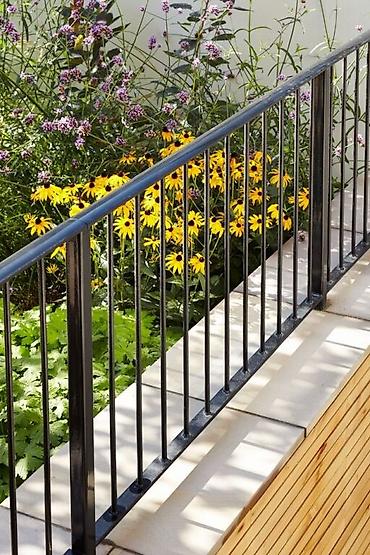 Готовые перила: Готовые перила, Материал: Кованное железо, Для балкона, Новый — 15