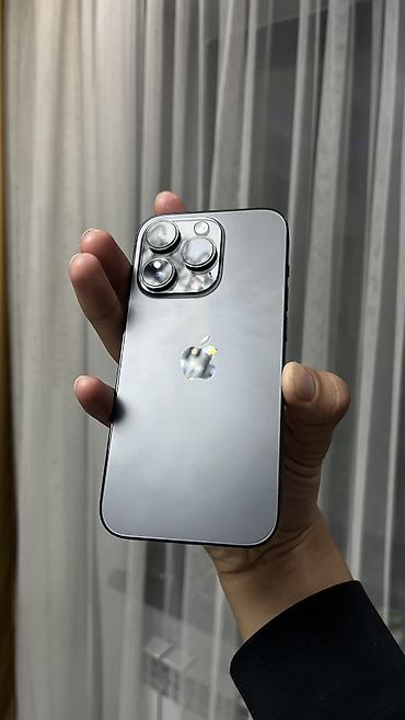 apple watch 5 бишкек цена: IPhone 14 Pro, Колдонулган, 256 ГБ, Black Titanium, Коргоочу айнек, Каптама, 90 % — 1