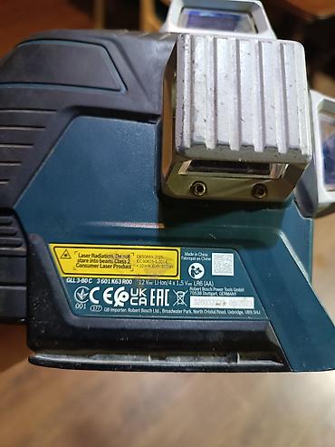 Təmir və tikinti: Bosch Professional GLL 3-80 C – 3 x 360° qırmızı xəttli lazer nivelir — 4