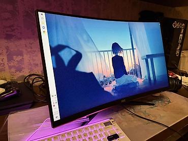 Мониторы: Монитор, AOC, Б/у, LED, 27" - 28" — 1