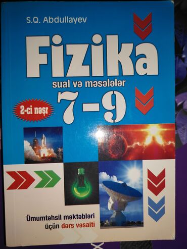 Məhsul: Fizika sual və məsələlər kitabı (7–9) Müəllif: S.Q. Abdullayev