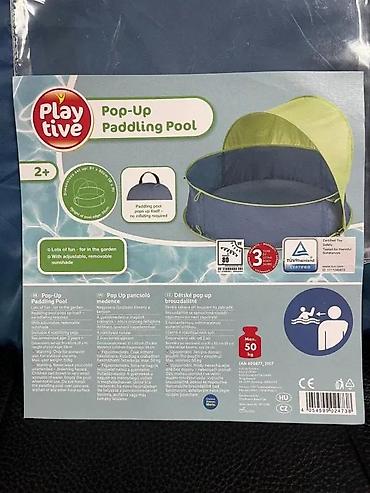 Bazeni i oprema: Playtive Pop-Up dečiji bazen sa tendom - Samorasklopivi bazen za — 3