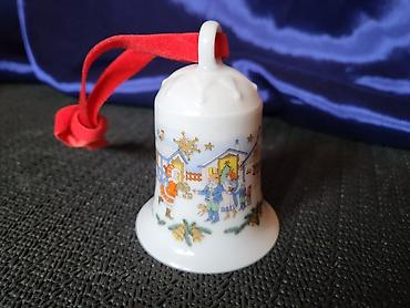 laser kraljevo: Porcelansko zvono novo 1985godina.Hutschenreuther Nemacka. Zvono — 8
