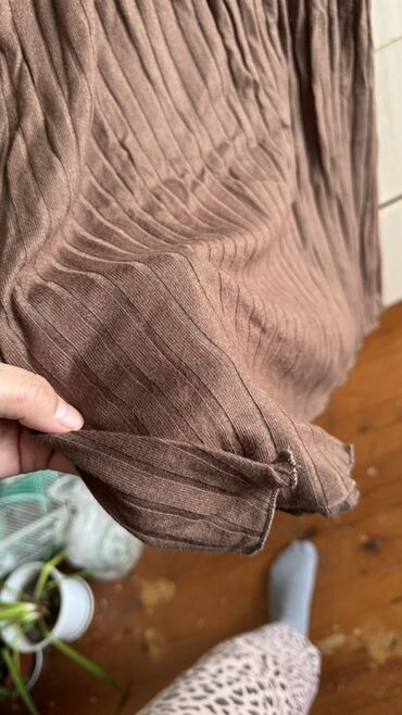 Повседневные платья: Платье в рубчик LUCE - Материал: мягкое трикотажное полотно с — 2