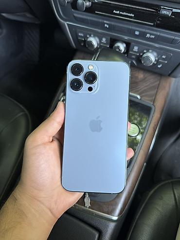 iphone islenmis telefonlar: IPhone 13 Pro, 256 GB, Sierra Blue, Face ID — 1
