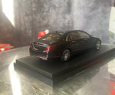 Avtomobil modelləri: Коллекционная модель Mercedes-Maybach S-class X222 obsidian black 2019 — 18