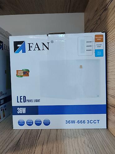 LED панель FAN 36W (модель 36W-666 3CCT) - Тип: светодиодная at lalafo.kg LED панель FAN 36W (модель 36W-666 3CCT) - Тип: светодиодная