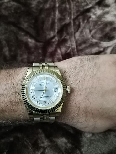 saatlari: İşlənmiş, Qol saatı, Rolex, rəng - Qızılı — 1