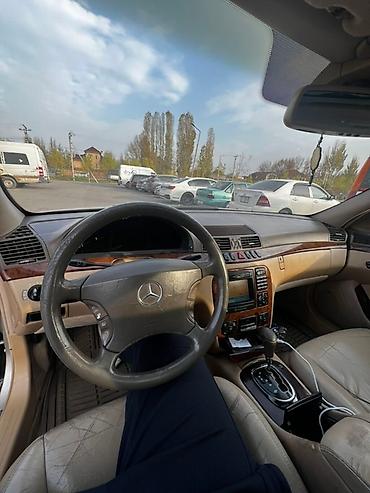 mersedes e class: Mercedes-Benz S-Class: 2002 г., 5 л, Автомат, Бензин, Седан — 9