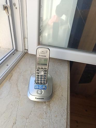 telefonlae: Stasionar telefon Panasonic, Simsiz, İşlənmiş — 1