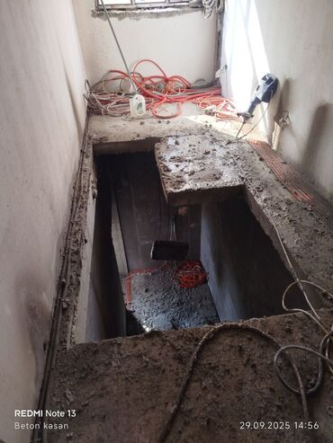 Beton işləri: Beton kəsmə beton deşmə xidməti Karot - HILTI DD 200 / 350 ilə 25 ° — 12