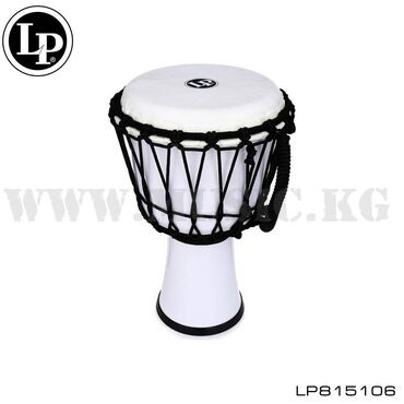 барабанный фильтр: Джембе Latin Percussion LP815106 White Djembe из коллекции LP World