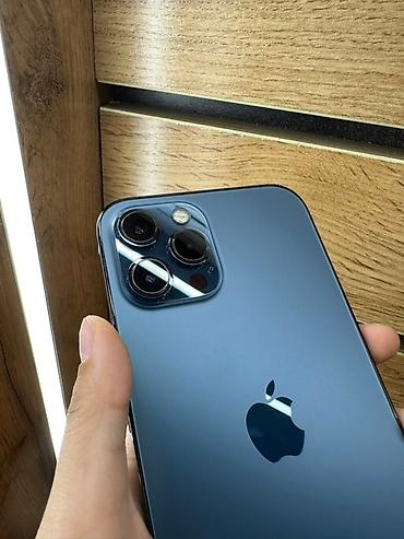 Apple iPhone: IPhone 12 Pro Max, Б/у, 128 ГБ, Pacific Blue, Чехол, Защитное стекло, В рассрочку — 4