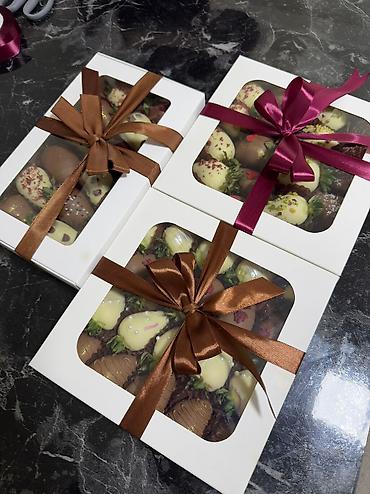 Кондитерские изделия, сладости: Клубника в шоколаде, по самой низкой цене по городу. Сочная клубника в — 19