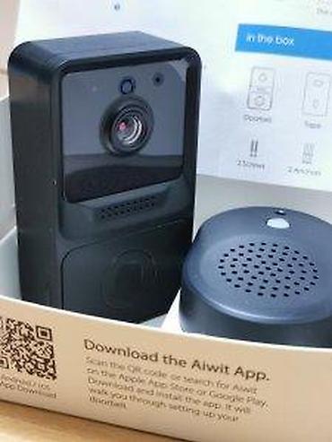 Oprema za video nadzor: WiFi Video interfon singl+3kom baterije i Minidrobll zvonom. AKCIJA — 22