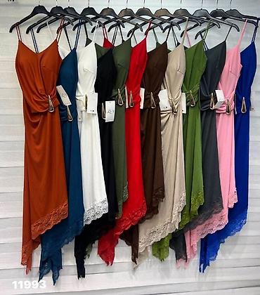 ugg bor: Elegantna midi haljina na tanke bretele – Emi Moda, Made in Italy. - — 6