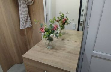 Süni güllər: RAZİNDƏ!!!!!! Gül dəsti vaza ilə bir yerdə. Pionlar və Evkalipt — 6