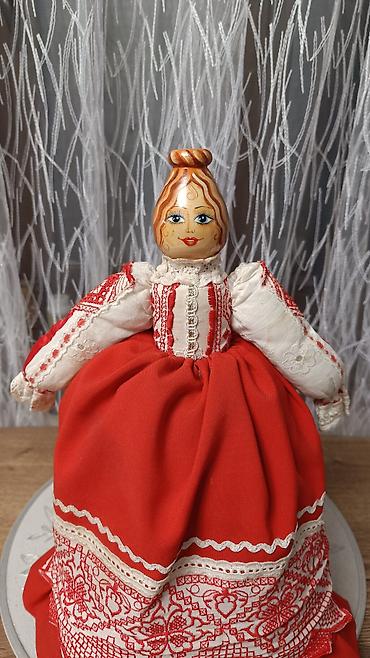 Искусство и коллекционирование: Кукла грелка на чайник. Советская в отличном состоянии. редкая — 1