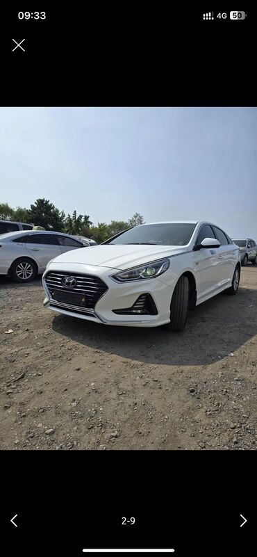 авто в аренду с последующим выкупом бишкек: Hyundai Sonata: 2018 г., 2 л, Автомат, Газ, Седан