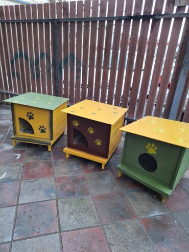 Yuvalar: Məhsul: Ev heyvanları üçün taxta evlər Təsvir: - Müxtəlif ölçü və — 7