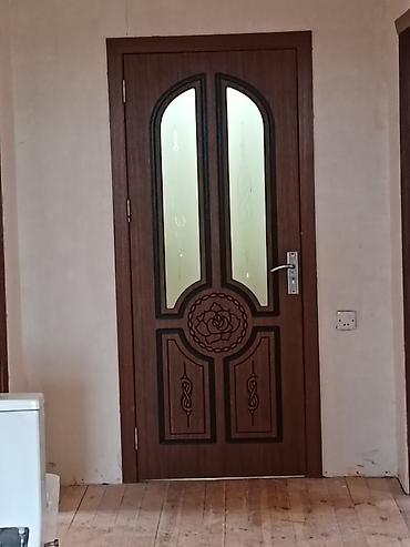 domax qapi: Taxta və dəmir qapılar - Xarici giriş qapısı: tünd qəhvəyi rəngdə — 4