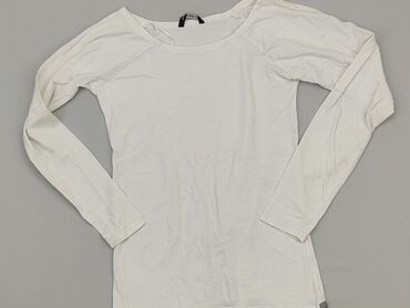 białe dopasowana bluzki z długim rękawem: Bluzka Damska, Diverse, XS, stan - Dobry