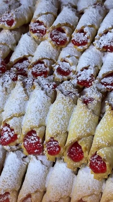 Выпечка, хлебобулочные изделия: Домашняя кондитерская выпечка - Заварные кольца: нежное заварное — 22