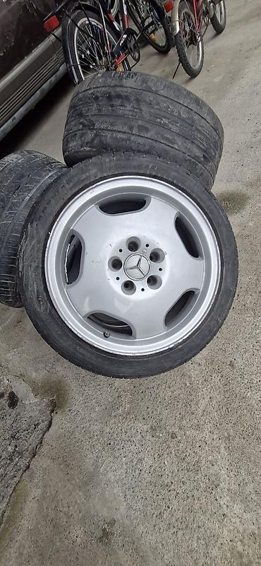avtomobil ucun aksesuarlar: İşlənmiş Disk təkər Mercedes-Benz 225 / 45 / R 17, 5 Boltlu — 4