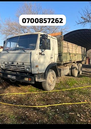 прицеп для автомобилей: Грузовик, Камаз, Дубль, 7 т, Б/у — 1