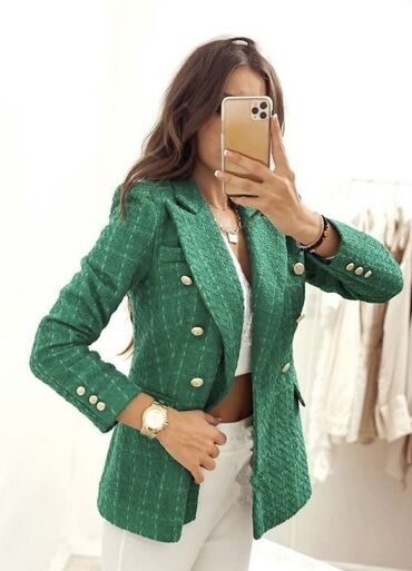 Jackets: Jacket M, color - Green