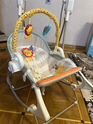 usaq saci satilir: Orjinal fisher price 1/3 de yellencek. Ve ana qucagi. Yeni kimi. Az